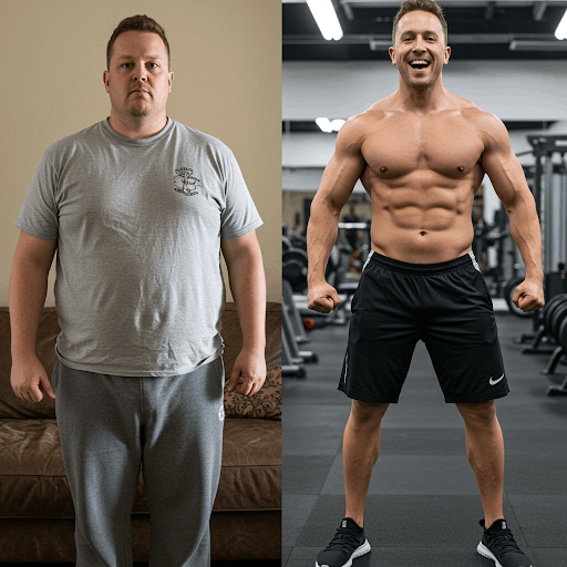 metamorphx Verified Buyer Before and After - Impressive Weight Loss Results